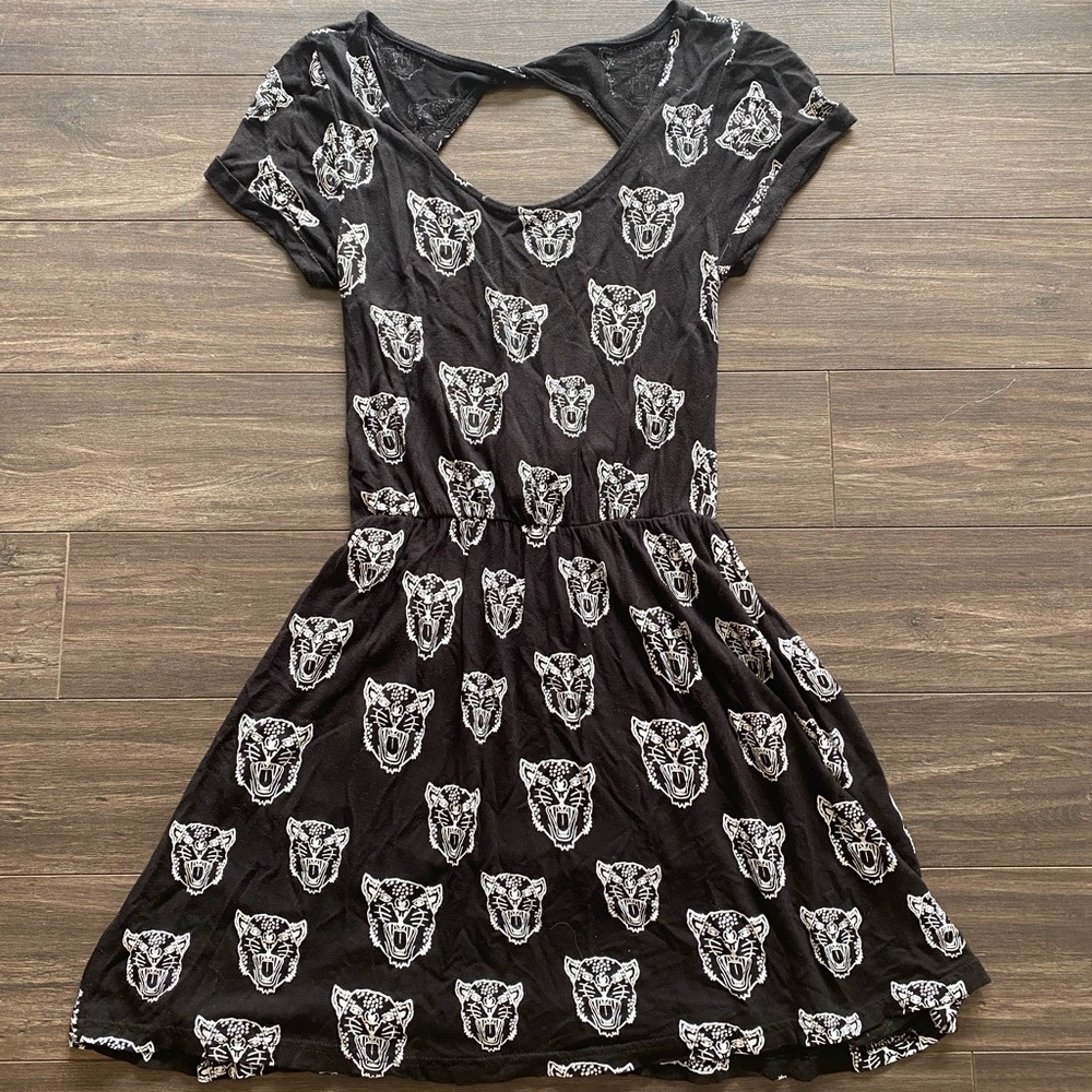 Tiger face dress